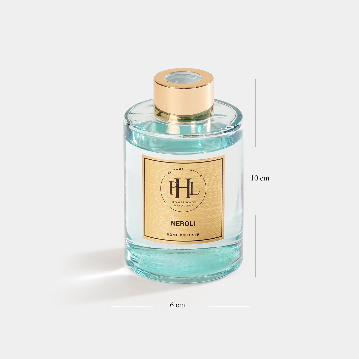 Neroli Glass Reed Diffuser - Light Blue