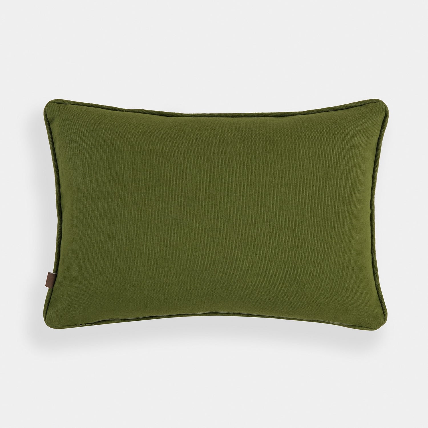 Green Lemon Embroidered Velvet Cushion Cover