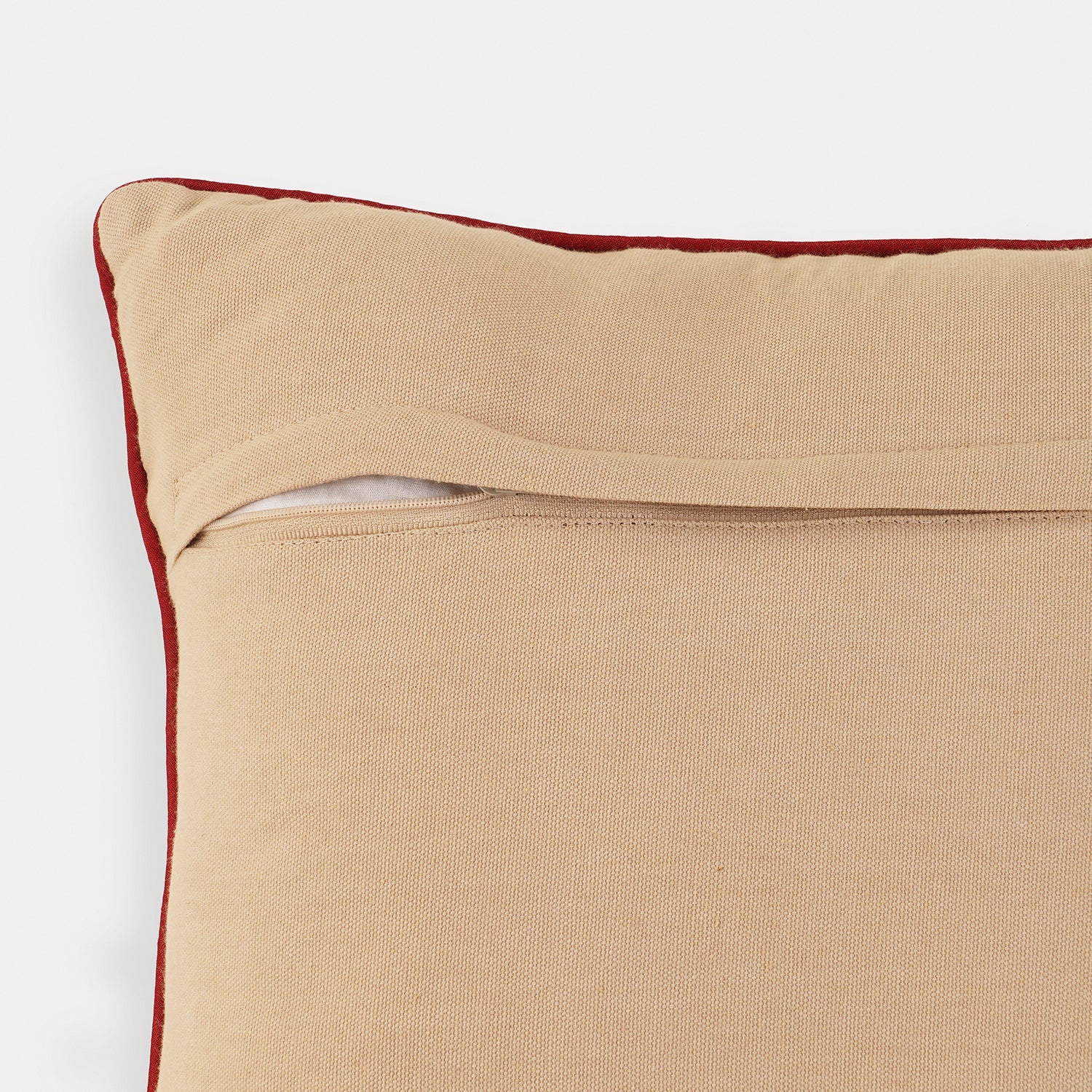 Pomegranate Embroidered Velvet Cushion Cover