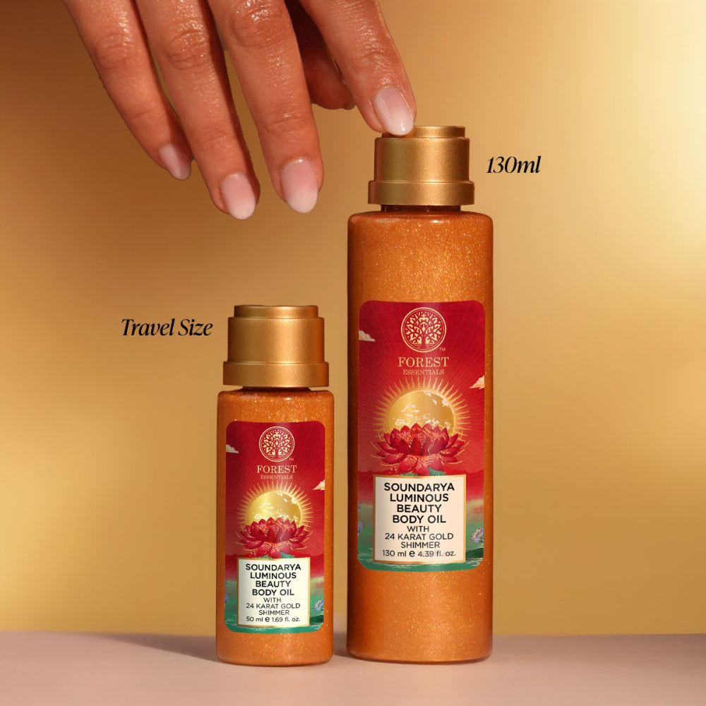 Travel Size Soundarya Luminous Beauty Body Oil 100 g