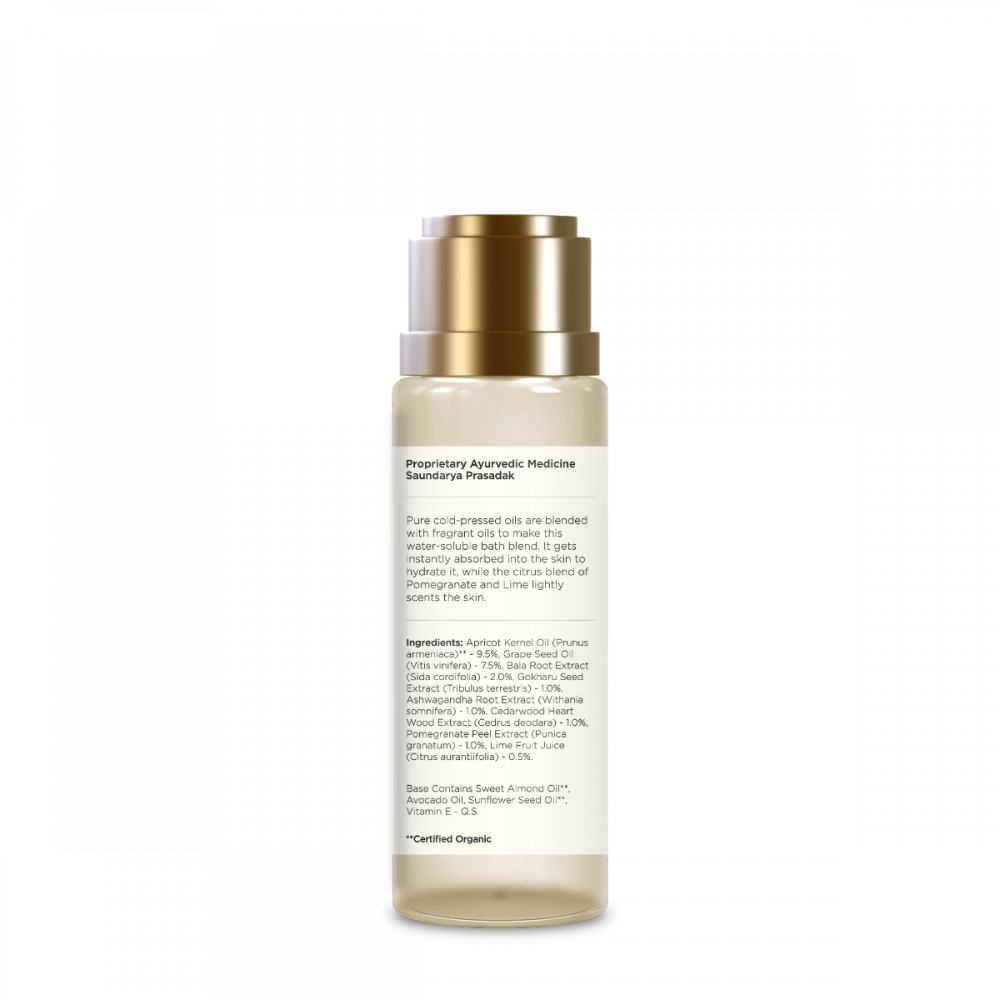 Travel Size After Bath Oil Iced Pomegranate & Kerala Lime 50 ml