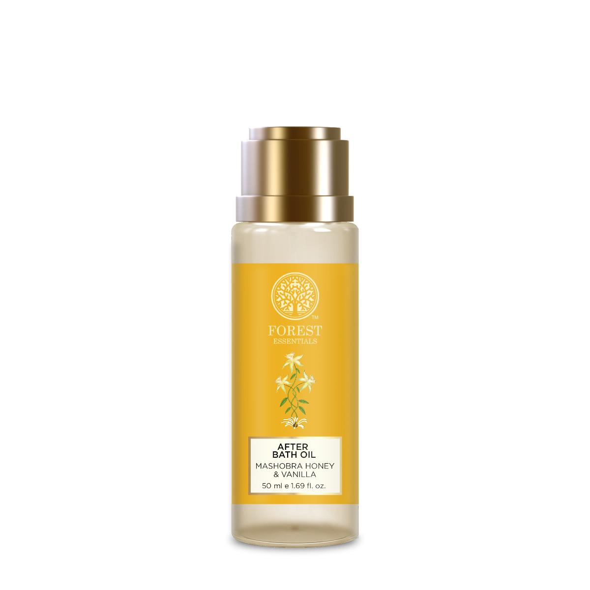 Travel Size After Bath Oil Mashobra Honey & Vanilla 50 ml