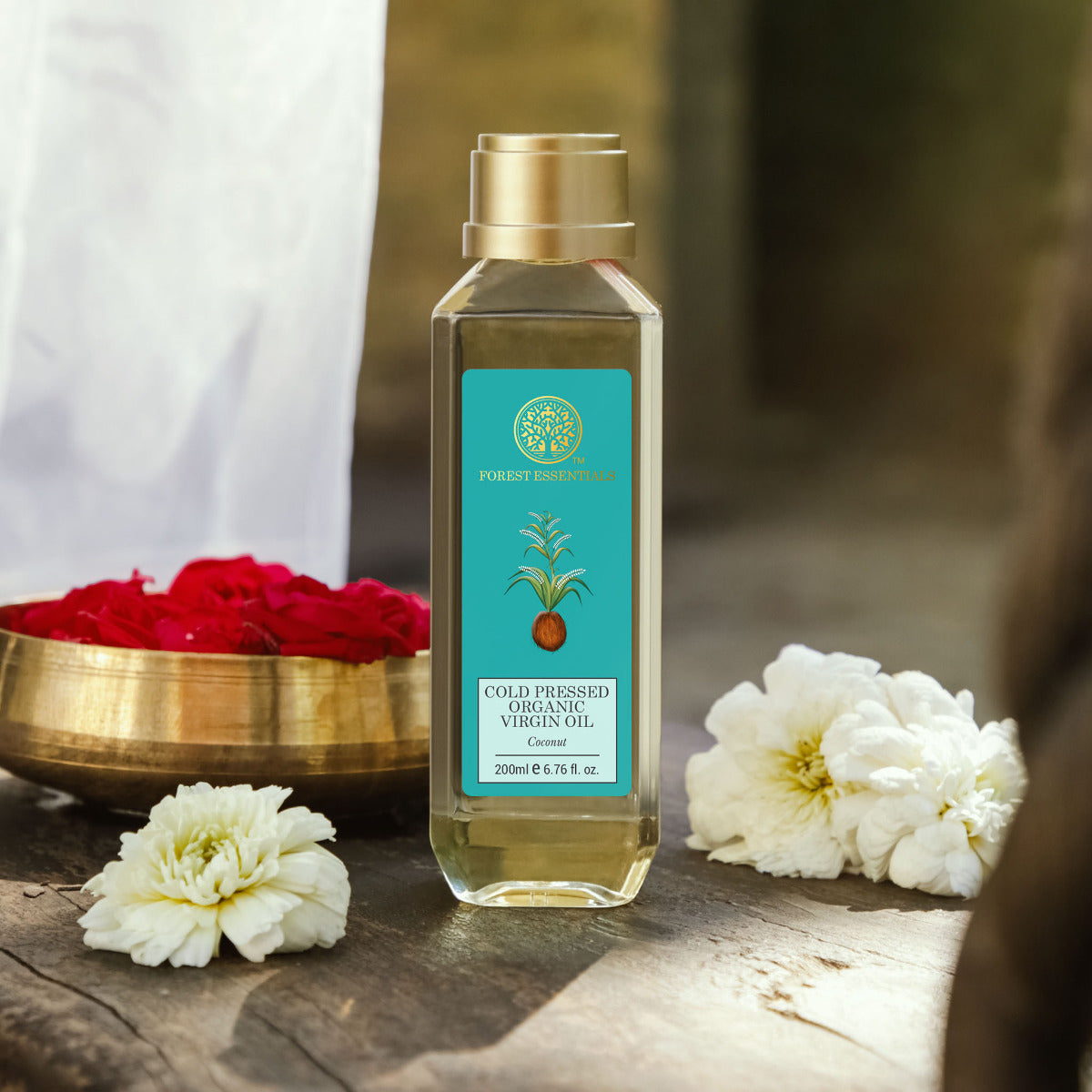 Organic Cold Pressed Virgin Oil Coconut 200 ml