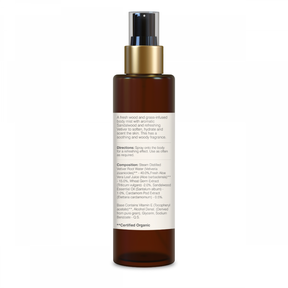Body Mist Sandalwood & Vetiver 130 ml
