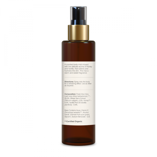 Body Mist Honey & Vanilla 130 ml