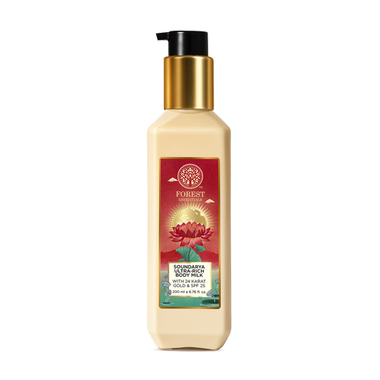 Ultra Rich Body Milk Soundarya With 24K Gold & SPF25 200 ml