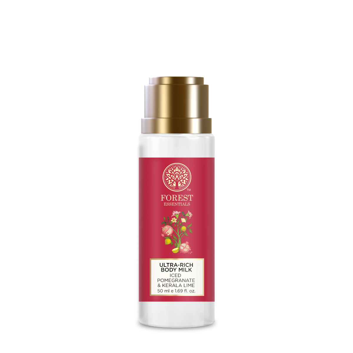 Travel Size Ultra-Rich Body Milk Iced Pomegranate & Kerala Lime 50 ml