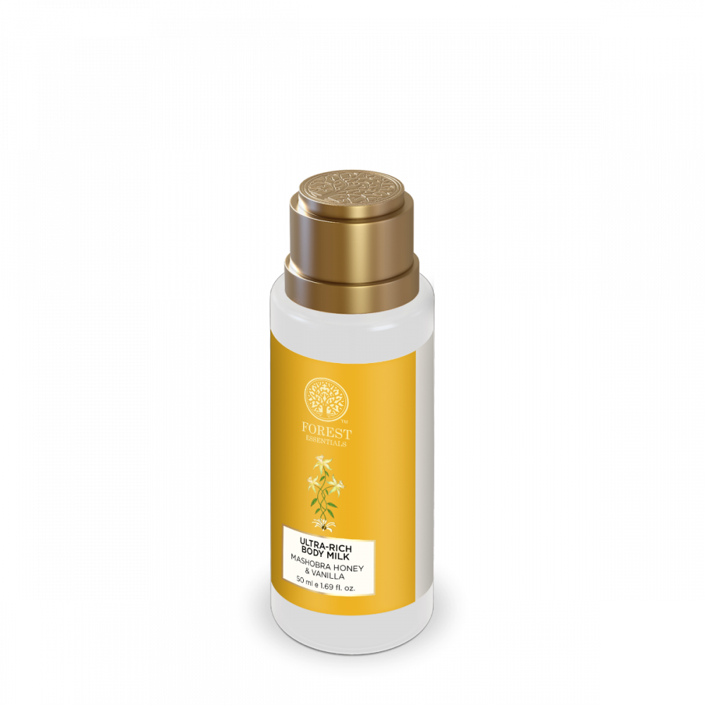 Travel Size Ultra-Rich Body Milk Mashobra Honey & Vanilla 50 ml