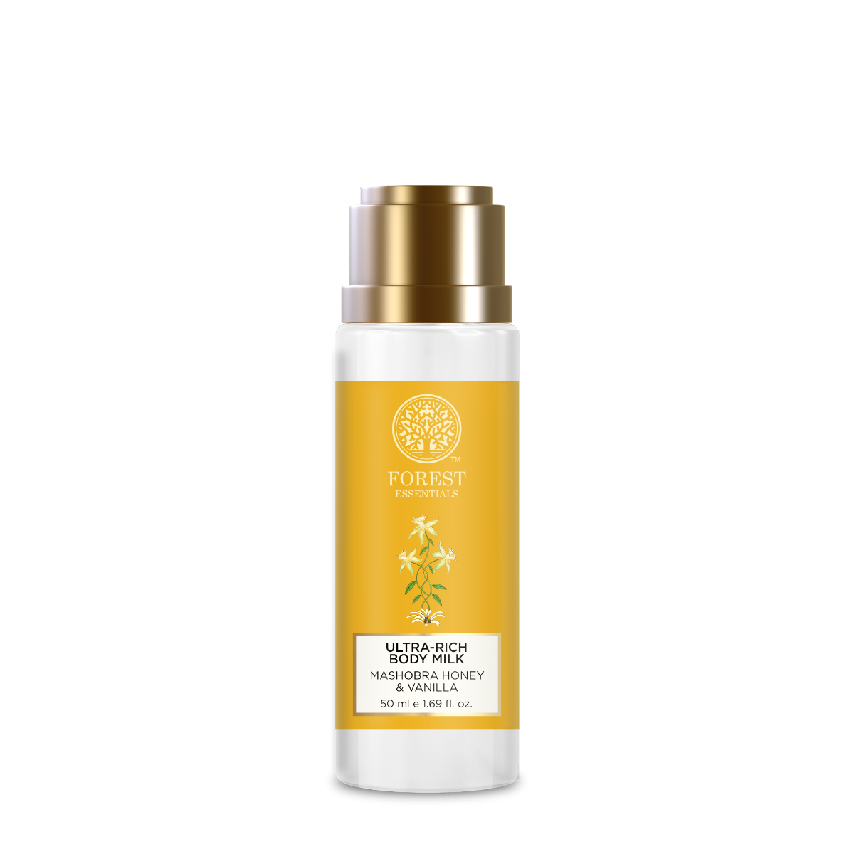 Travel Size Ultra-Rich Body Milk Mashobra Honey & Vanilla 50 ml