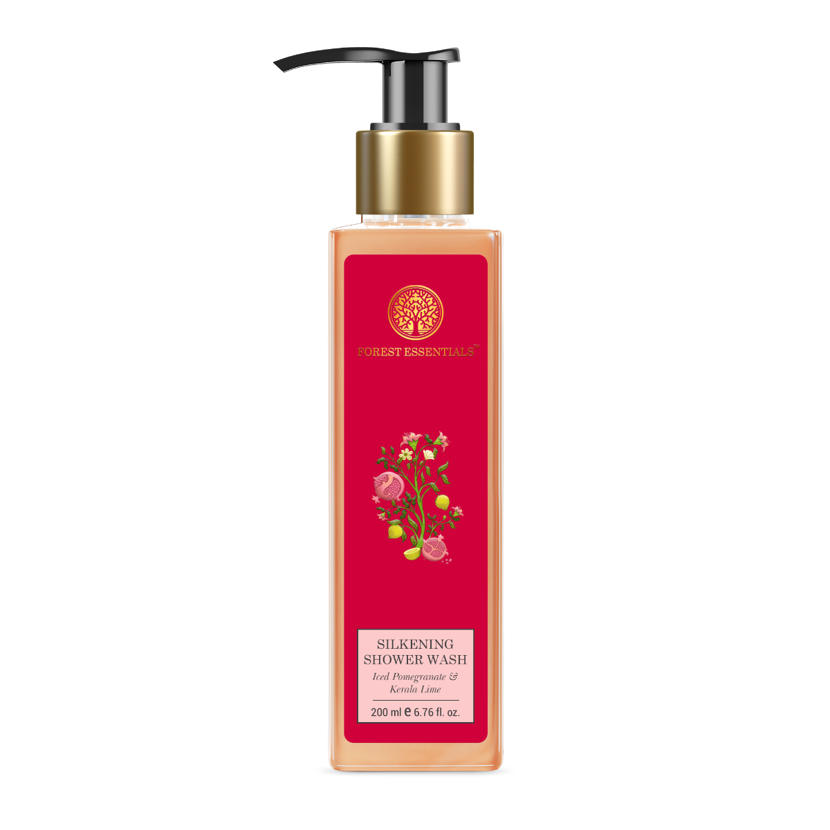 Silkening Shower Wash Iced Pomegranate & Kerala Lime 130 ml