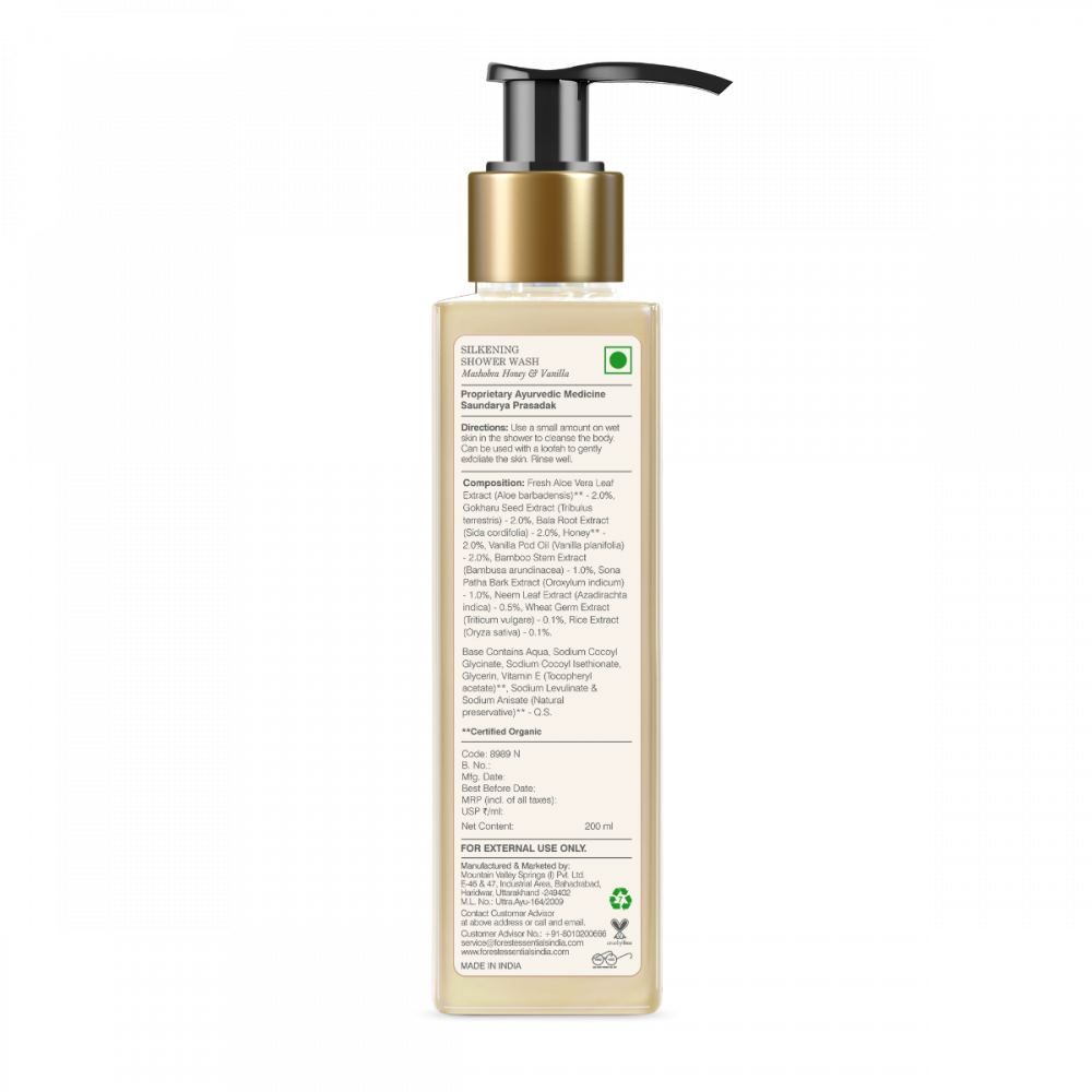 Silkening Shower Wash Mashobra Honey & Vanilla 200 ml