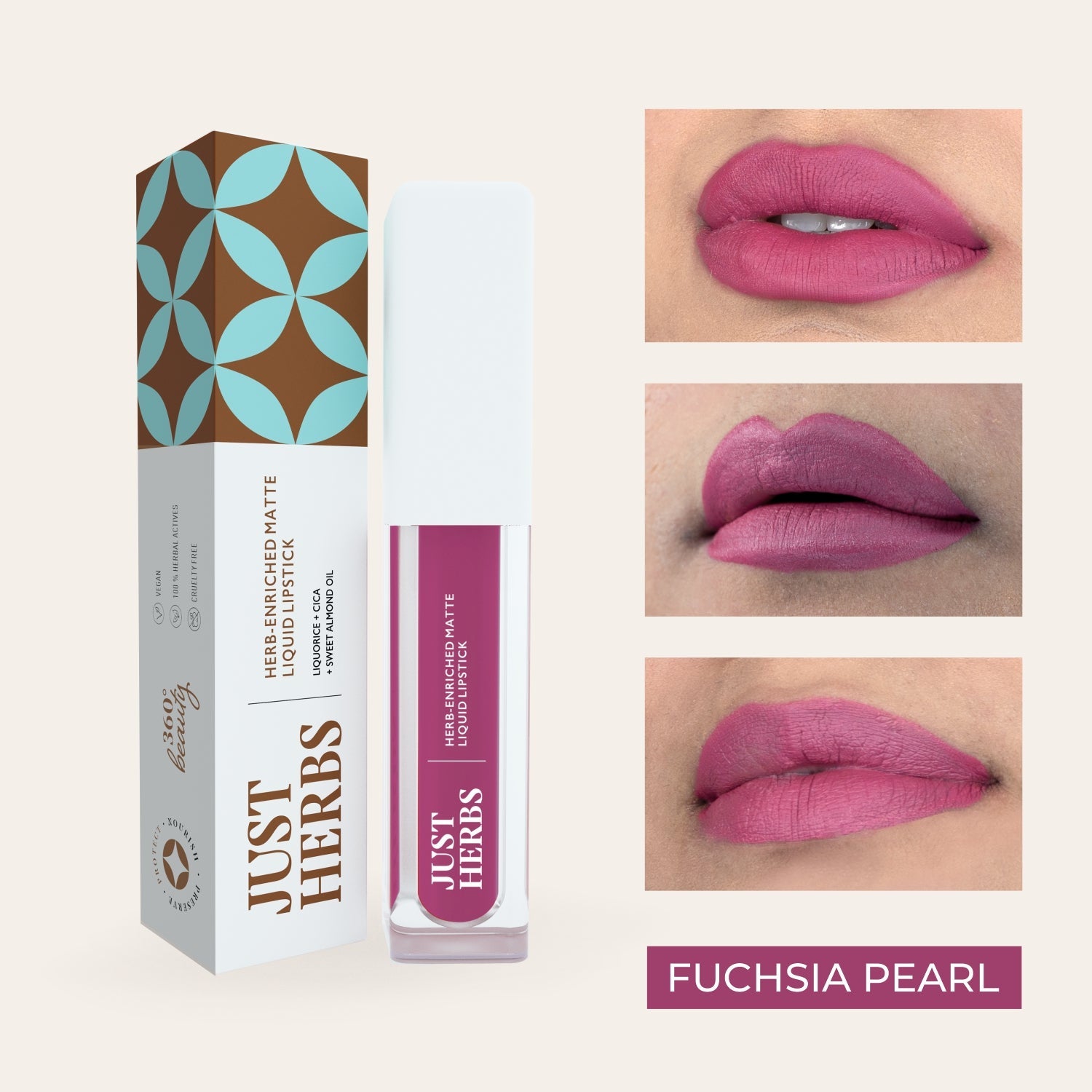 Herb-enriched Matte Liquid Lipstick