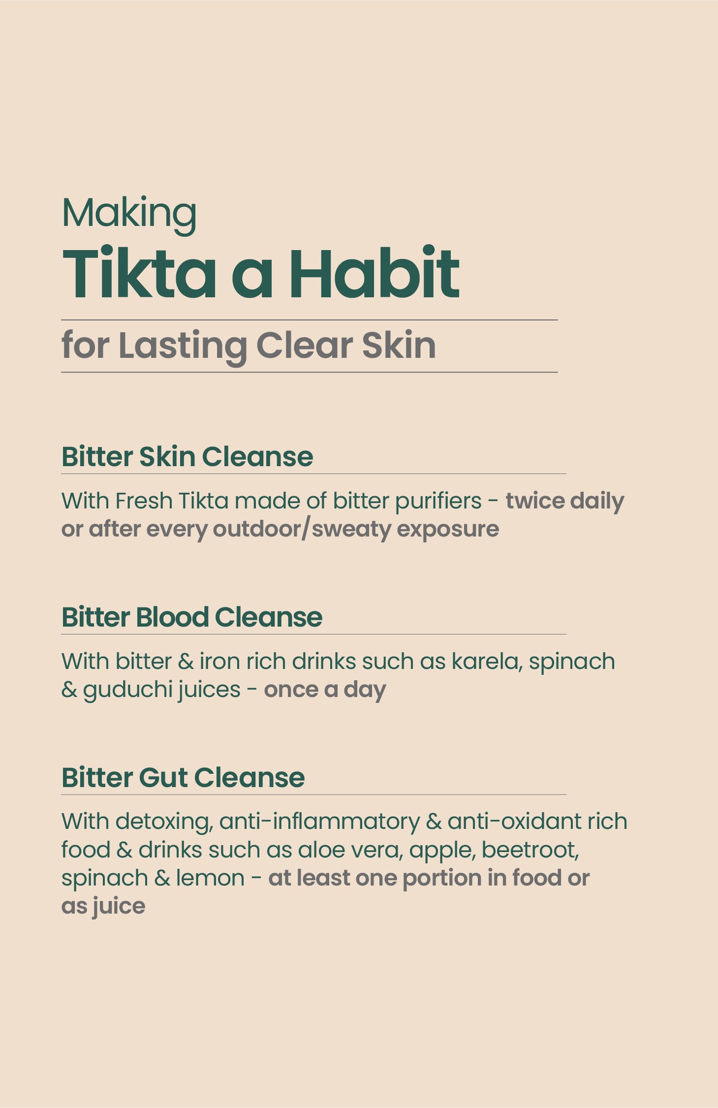 Kali Mitti Oil Control, Anti-Pollution Tikta Facewash 100g × 2パック