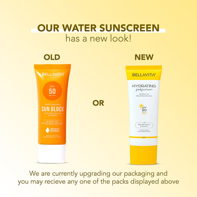 Hydrating Sunscreen SPF 50 PA+++  (Pack of 3)