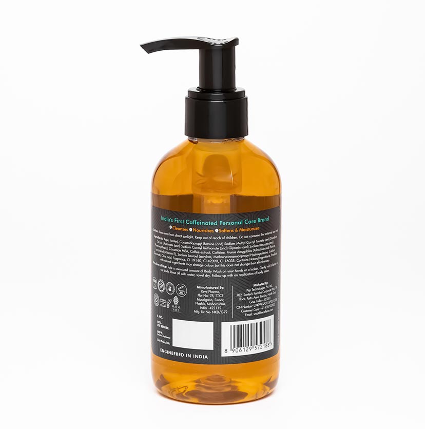 Coffee Body Wash with Almonds (200mlX2) - Pack of 2