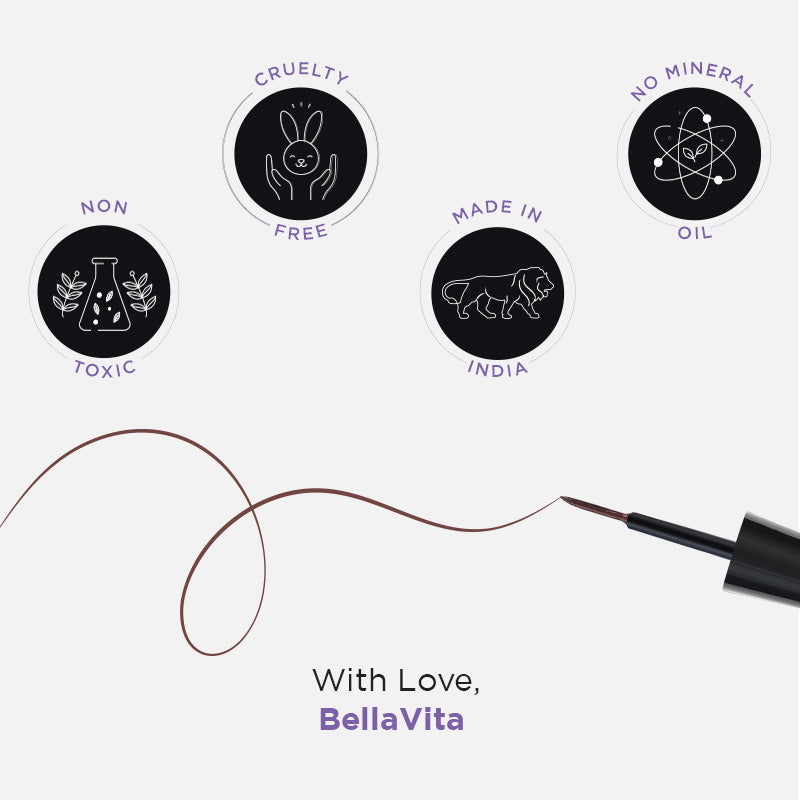 Intense Drama Brown Eyeliner - 3.5ml 3.5ml