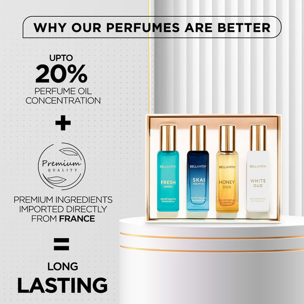 Luxury Unisex Perfume Gift Set - 4 x 20ml (Occasions) 20ml