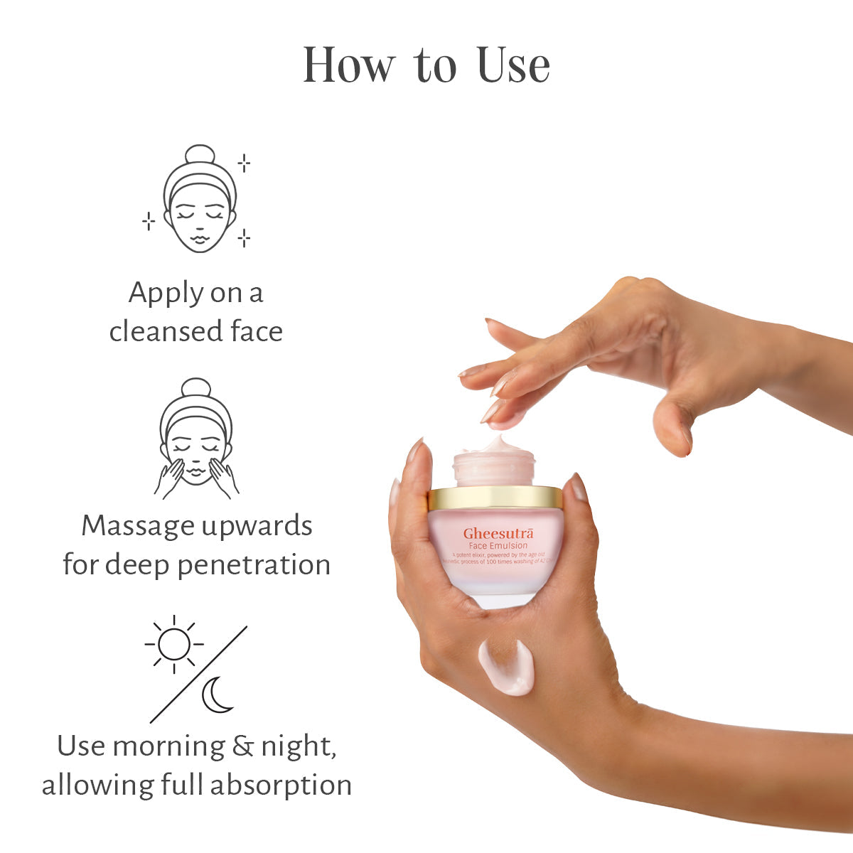 Gheesutrā Face Emulsion, 30 ml by Shankara 30ml