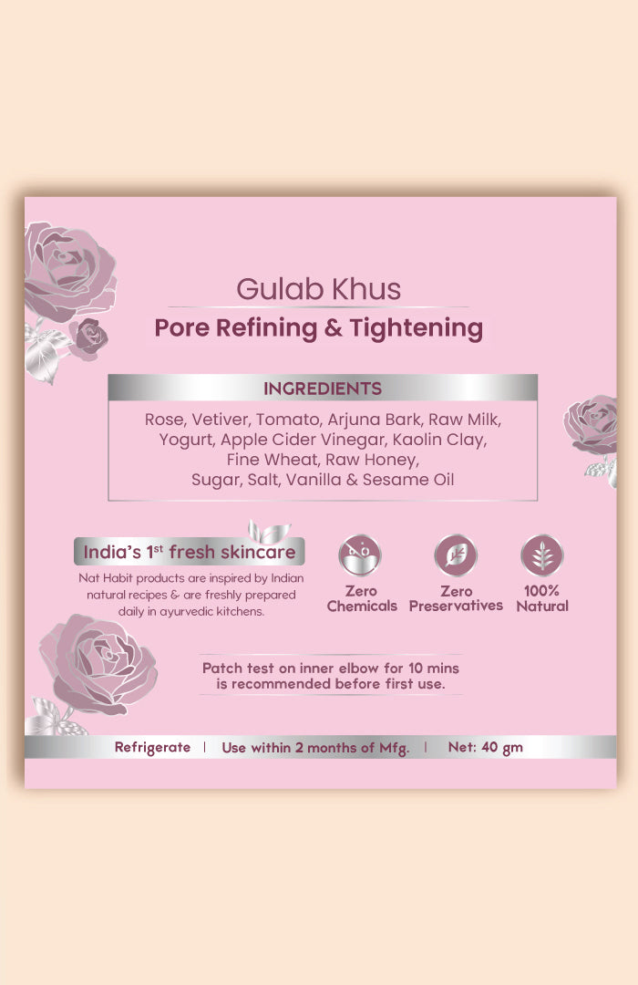 Fresh Gulab Khus Lepa Face Pack 40g x 1個
