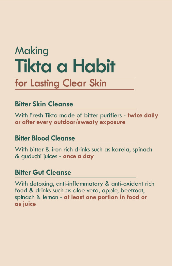 Men's Brightening & Oil Balance Tikta Face Wash 100g × 2