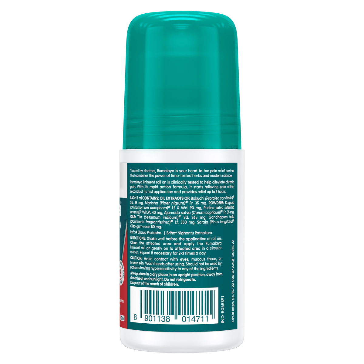 【Himalaya】 Rumalaya Liniment Roll-On｜ルマラヤ リニメント ロールオン｜50ml