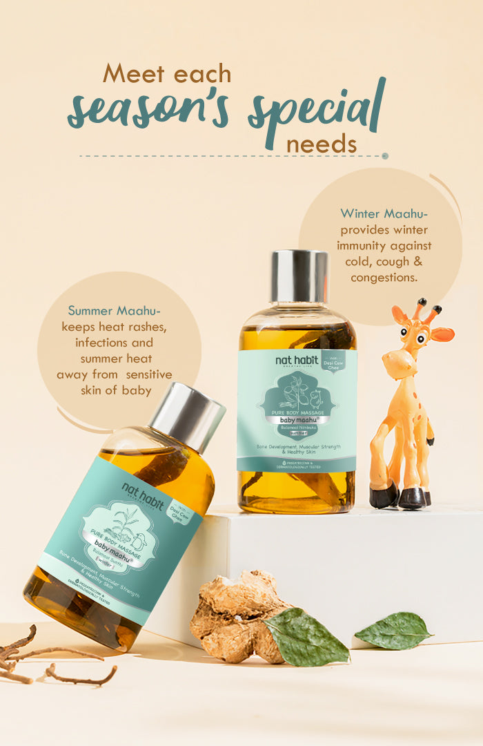 Balamool Nimbuka Summer Baby Massage Maahu 200ml