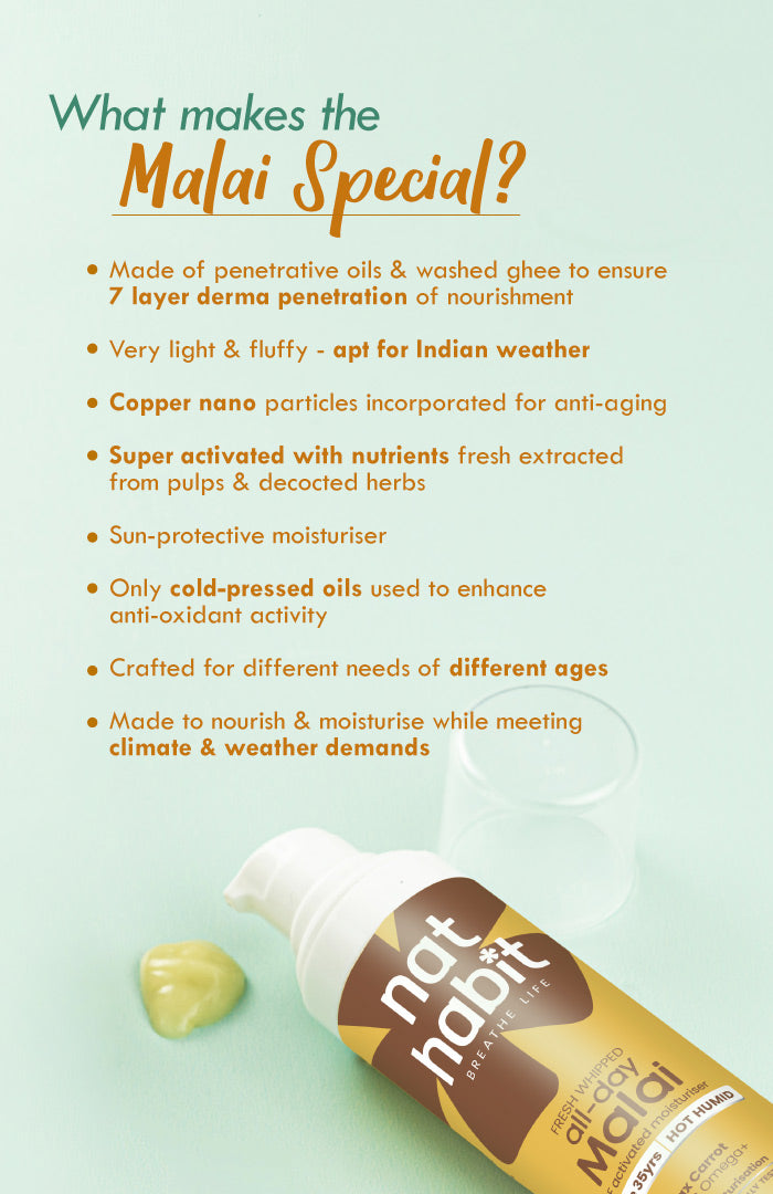 48HR Malai Moisturiser - Above 35Yrs - Hot Humid Weather 50g
