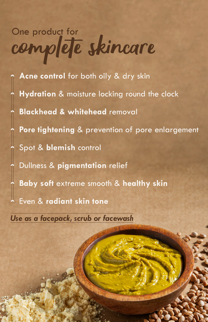 Sweet Orange Brightening Ubtan Face Pack 40g