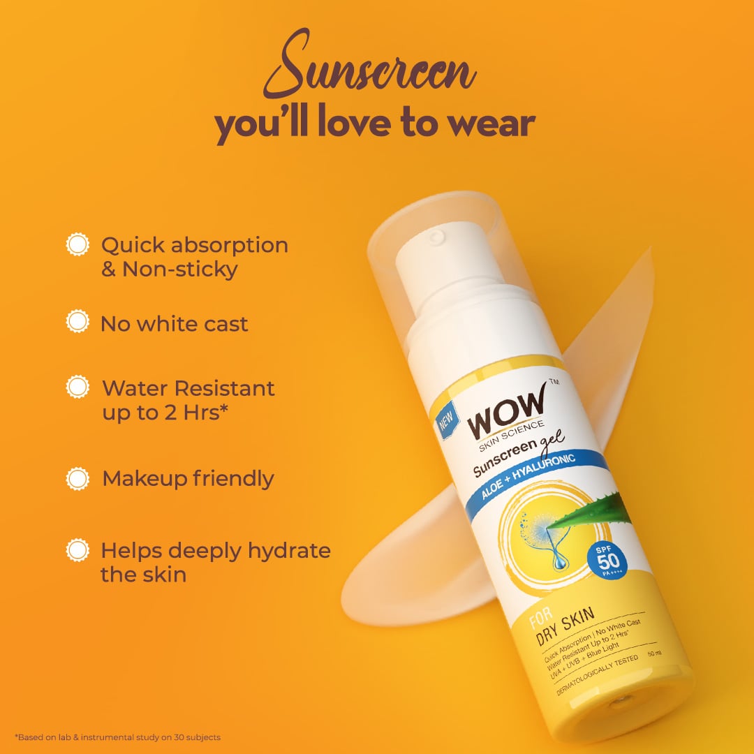 SPF 50 PA++++ Sunscreen Gel Broad-Spectrum Protection & Hydration 50ml