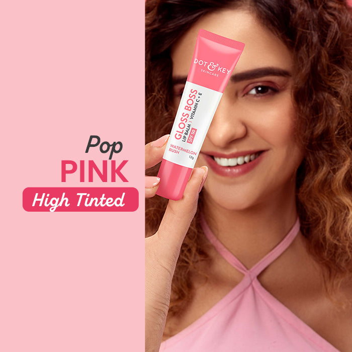 Vitamin C + E Gloss Boss Lip Balm In-Vivo Tested SPF 50+ PA+++ 