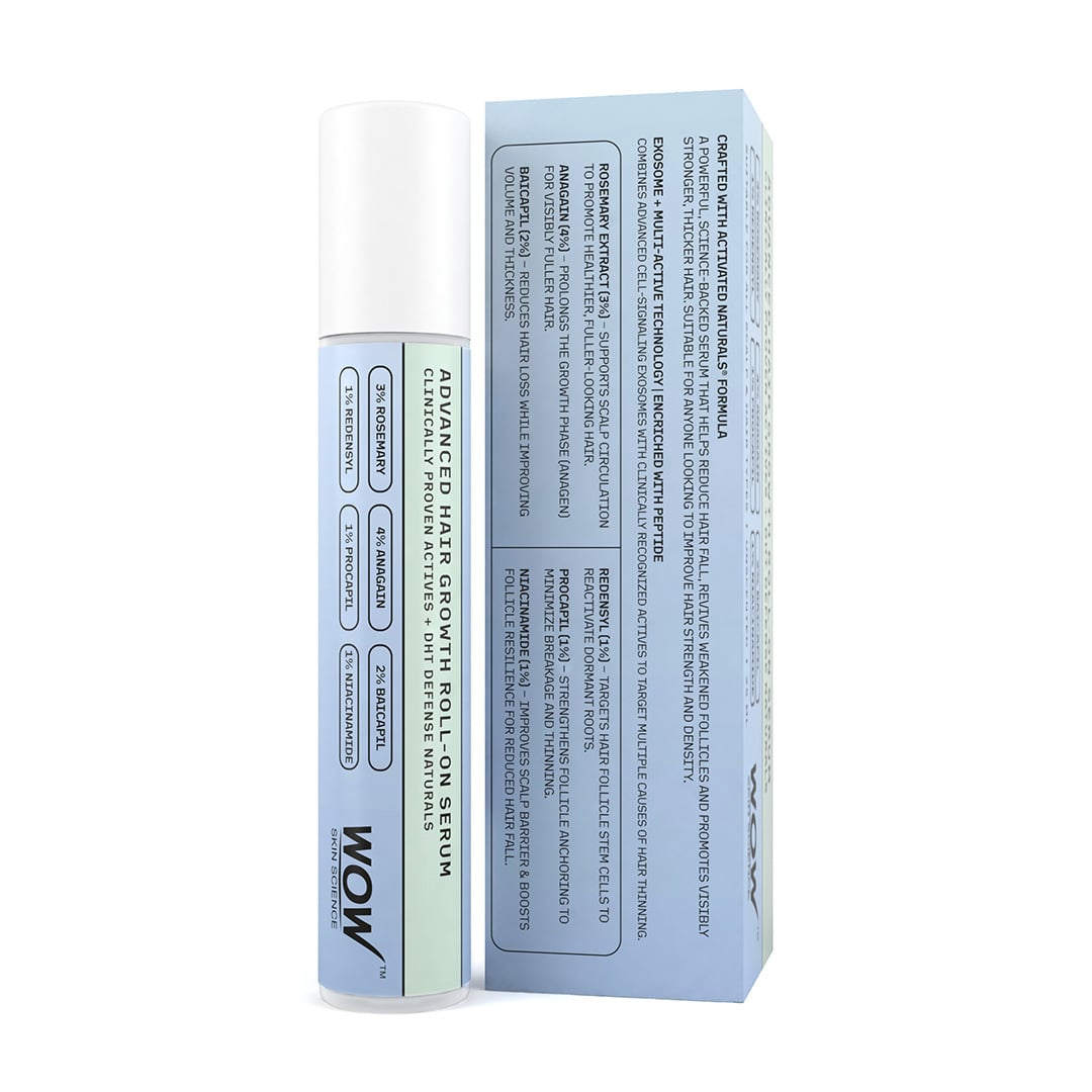 Advanced Hair Growth Roll-On Serum Targeted DHT Defense 25ml