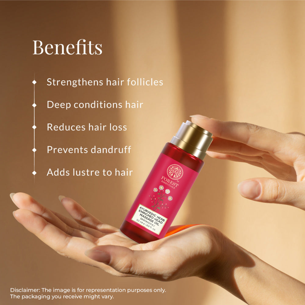 Ayurvedic Herb Enriched Head Massage Oil Bhringraj 200 ml