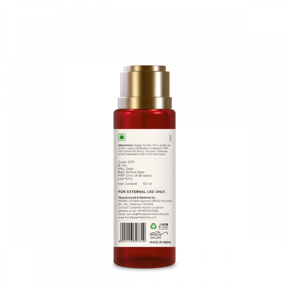 Travel Size Ayurvedic Herb Enriched Head Massage Oil Bhringraj 50 ml