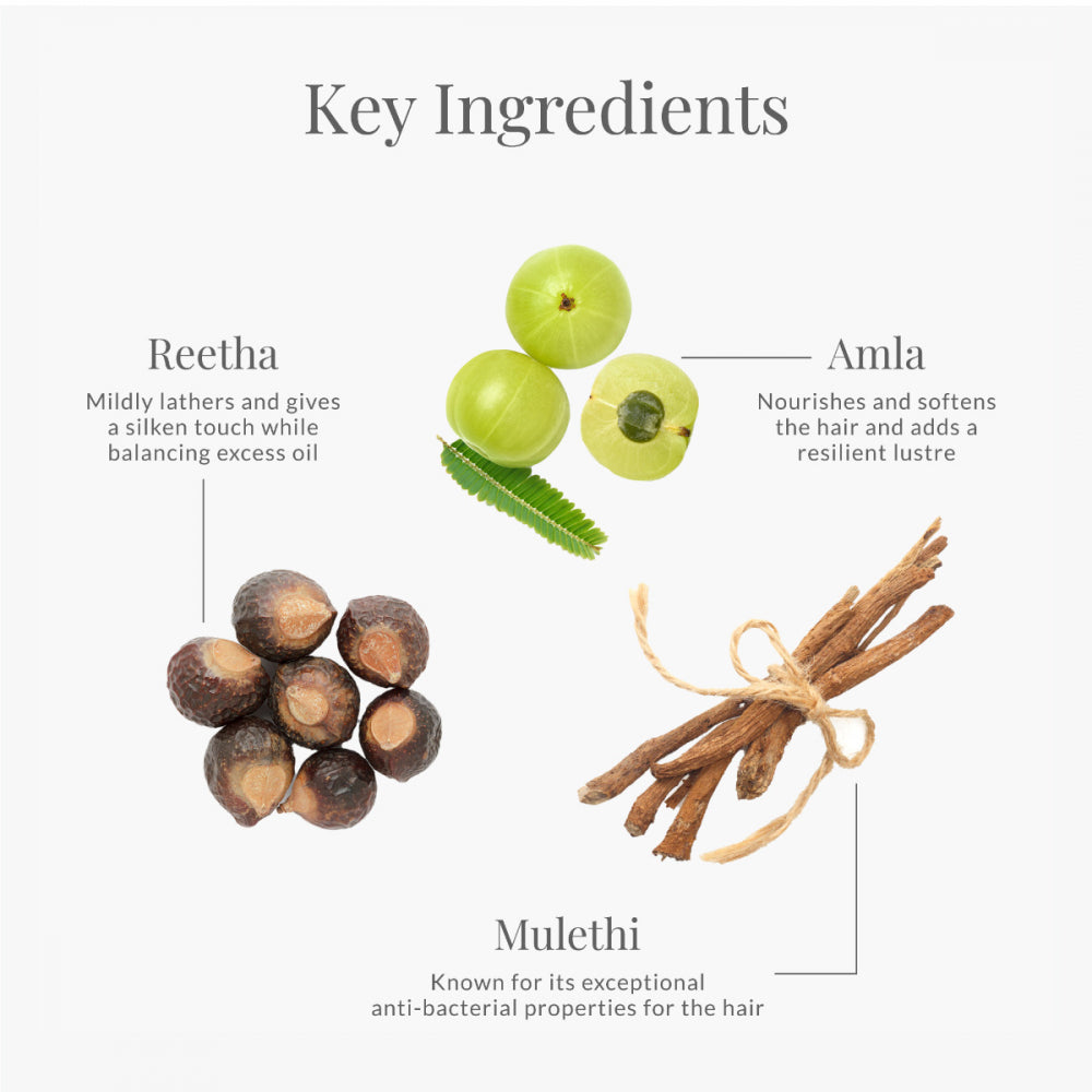 Hair Cleanser Amla, Honey & Mulethi 200 ml