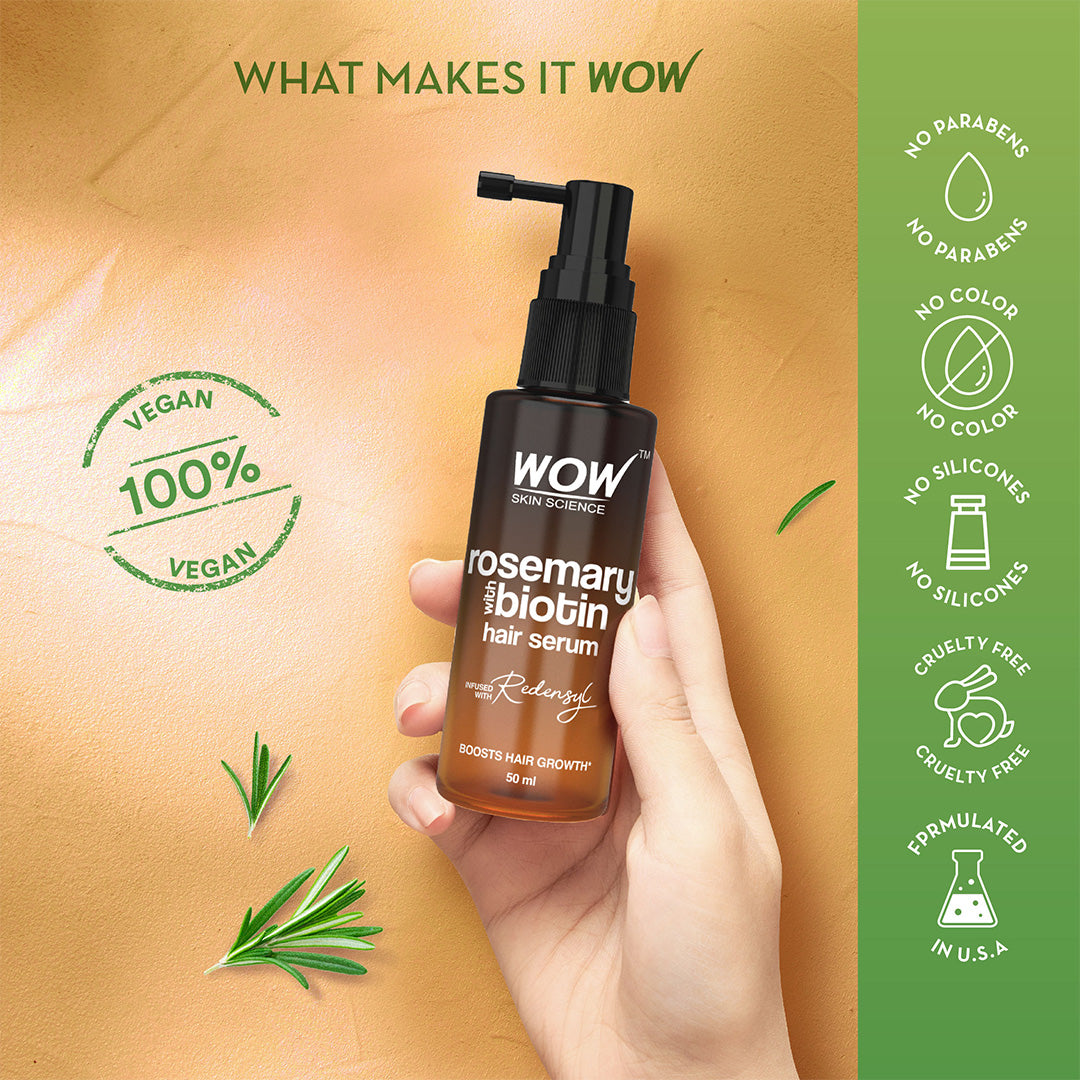 Rosemary Biotin Hair Serum Strengthening & Revitalizing 50ml