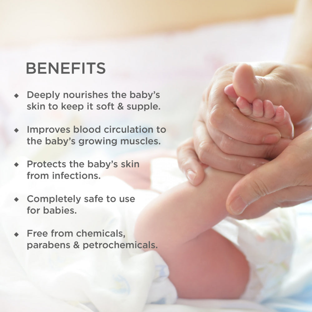 Dasapushpadi Baby Body Massage Oil 200ml