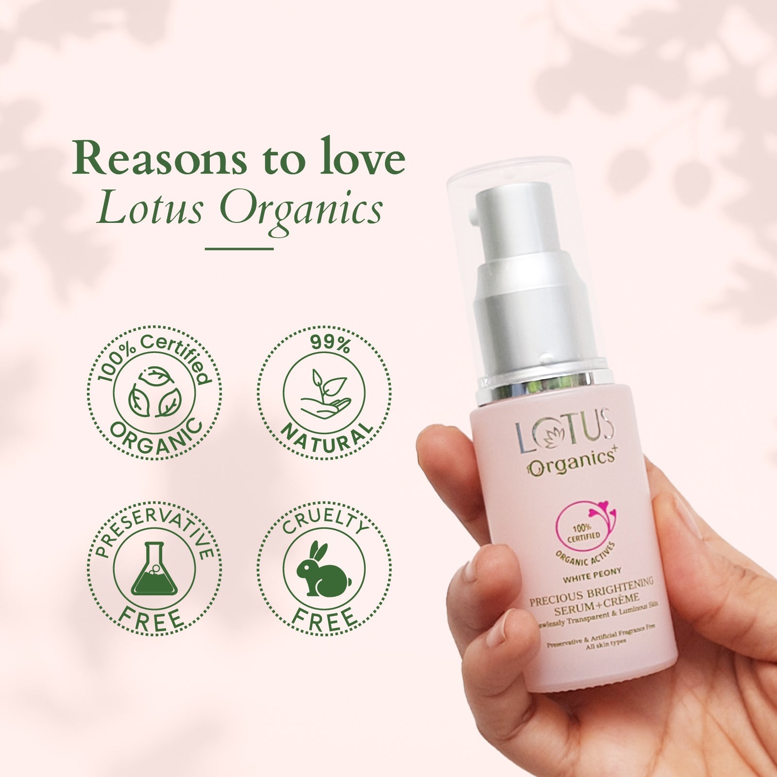 Precious Brightening Serum+ Creme 
