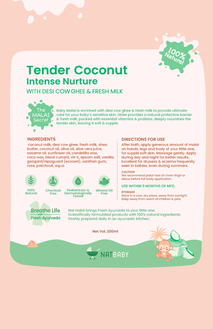Tender Coconut Fresh Baby Malai Lotion 200ml