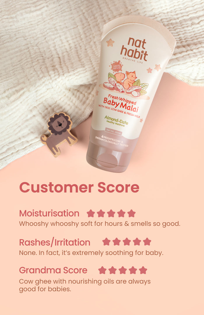 Almond & Date Fresh Baby Malai 120ml x 2個
