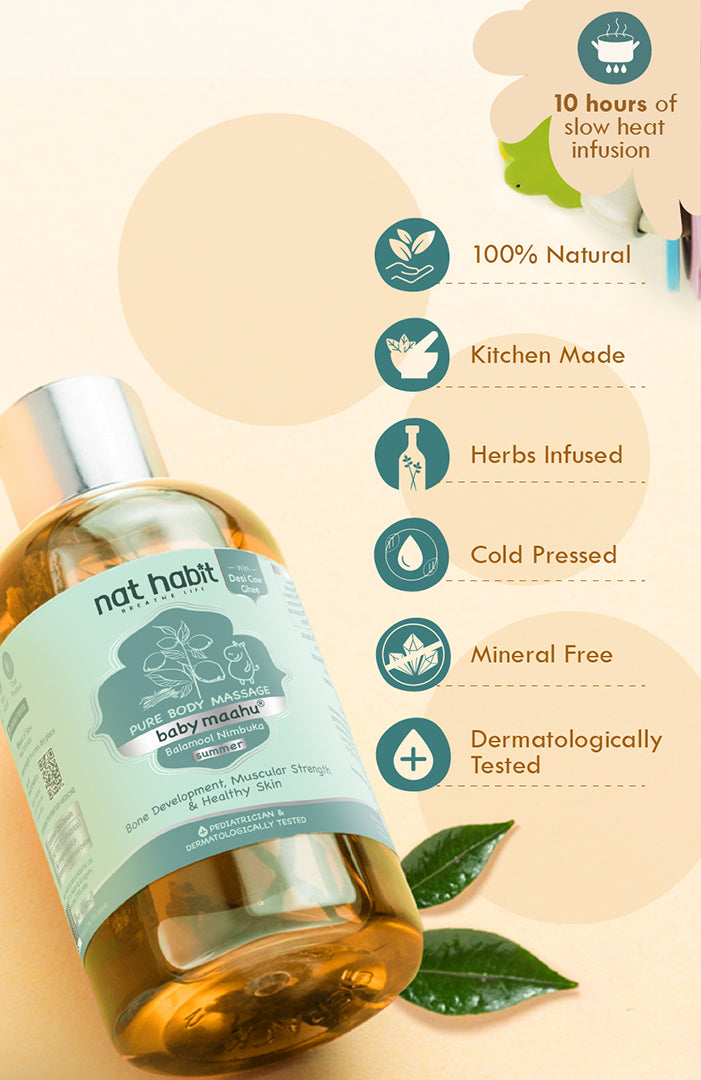 Balamool Nimbuka Summer Baby Massage Maahu 200ml