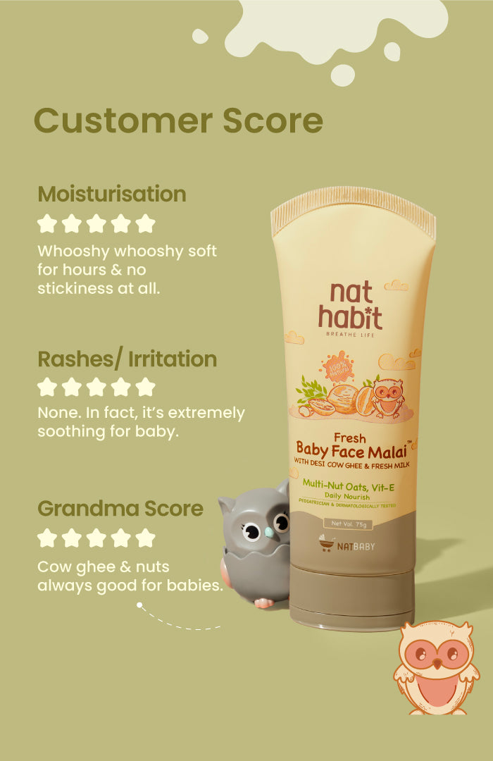 Multi-Nut Oats Vit-E Baby Face Malai 2個
