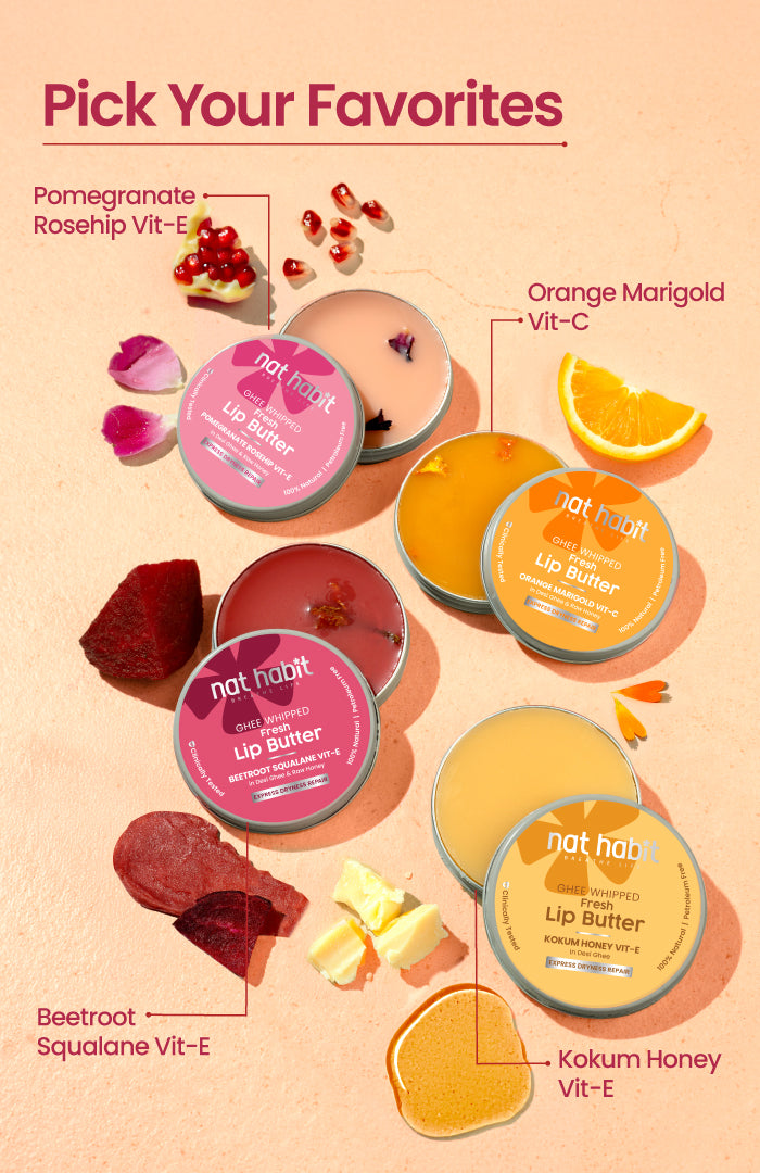 Beetroot Squalane Vit-E Lip Butter 8g × 2