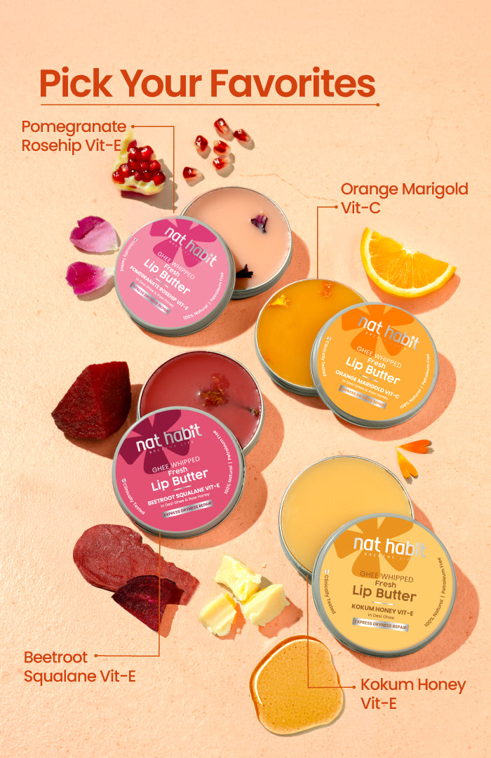 Orange Marigold Vit-C Lip Butter 8g x 1個
