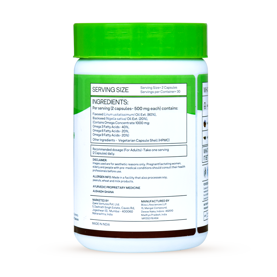 Omega 369 for Healthy Brain, Heart & Joints