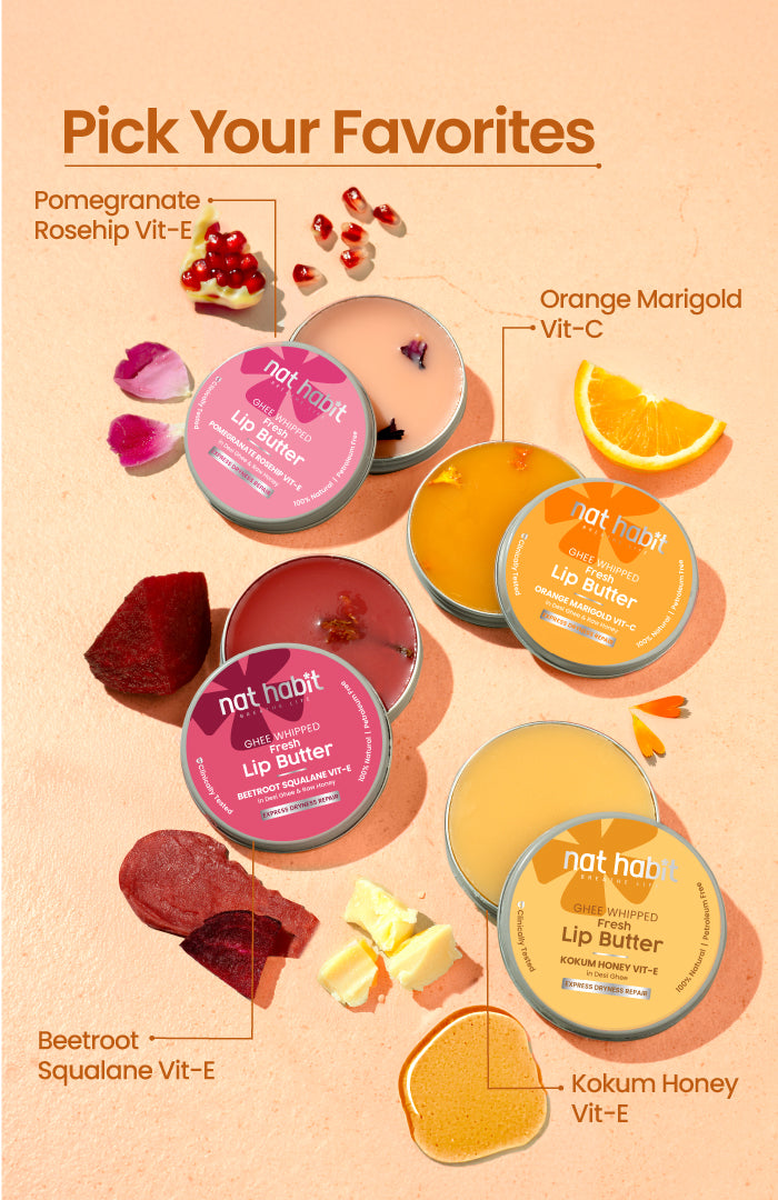 Kokum Honey Vit-E Lip Butter 8g x 2個