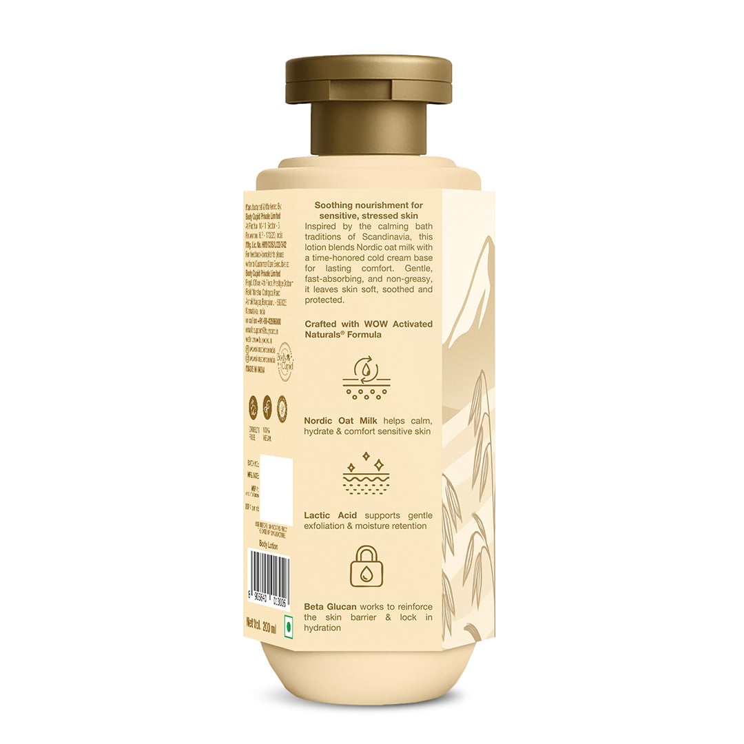 Nordic Oat Milk Soothing Body Lotion Nourishes and Soothes 200ml