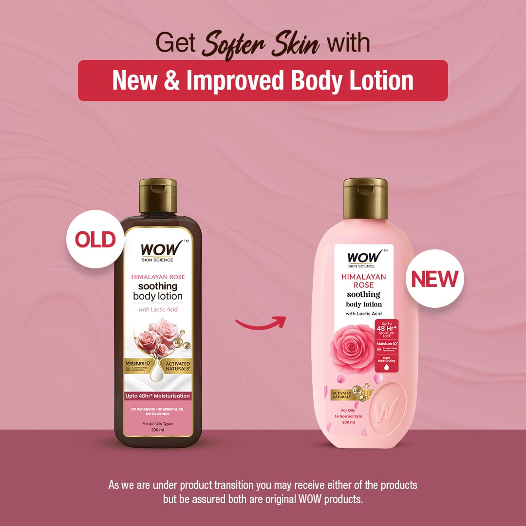 Himalayan Rose Body Lotion Soothing Hydration & Gentle Exfoliation 200ml