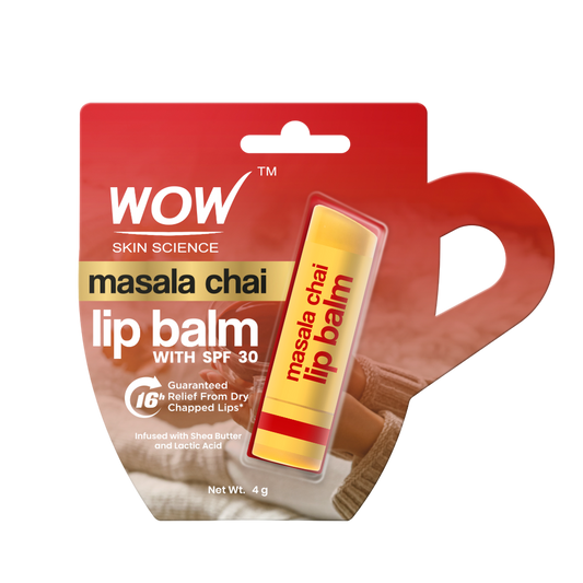 Masala Chai Lip Balm Moisture Seal & Nostalgic Flavor Shine 4gm