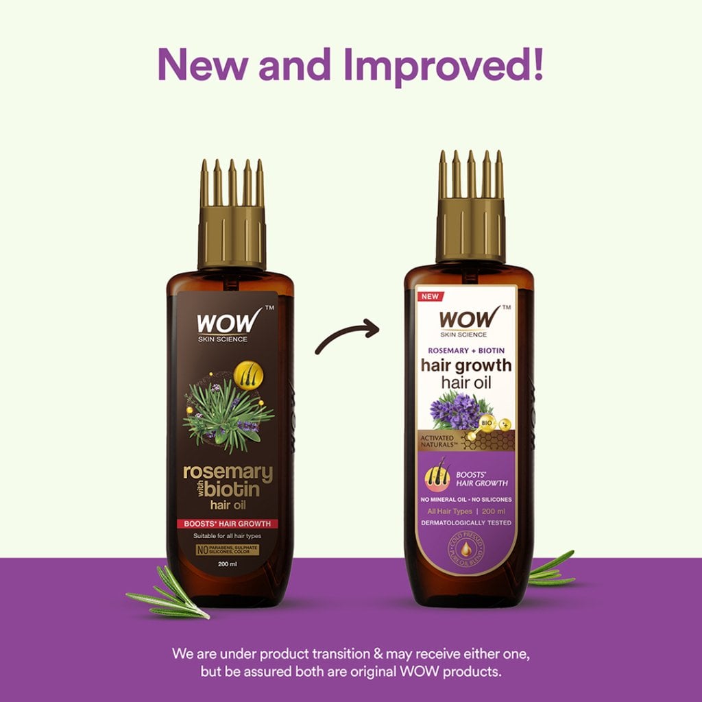 Rosemary With Biotin Hair Oil 200ml
