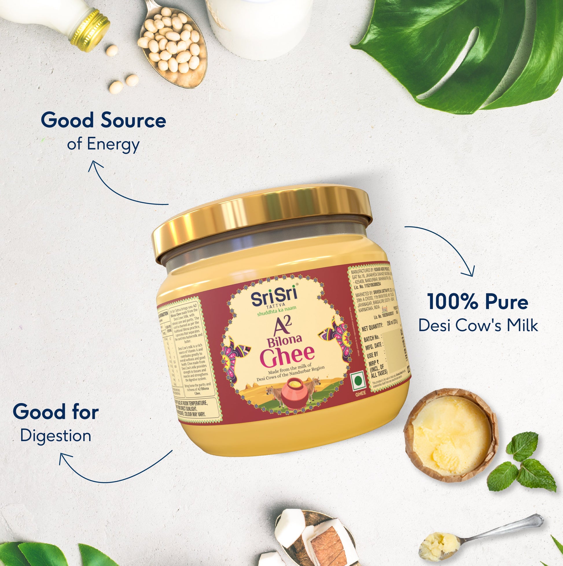 A2 Bilona Ghee 250 ml 250ml